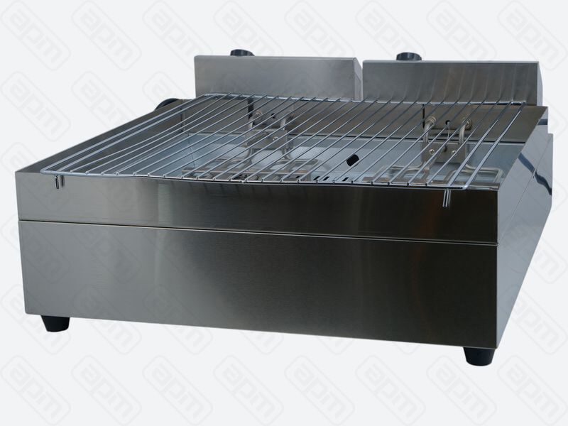 ГРИЛЬ ЛАВОВЫЙ HURAKAN HKN-140D